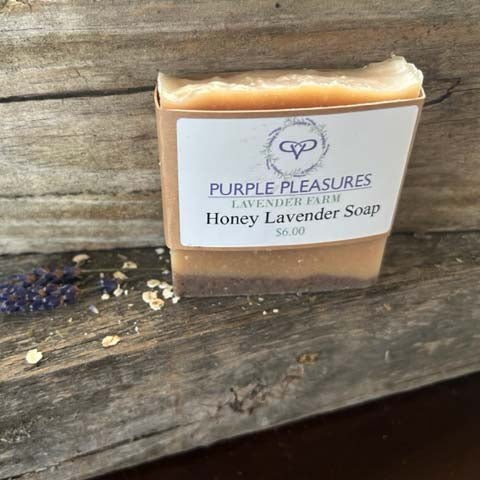 Lavender Honey Oatmeal Soap